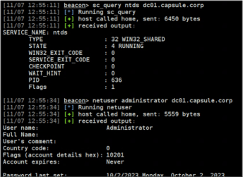 Figure 18_02 - Beacon capabilities benefiting from the security context of the token