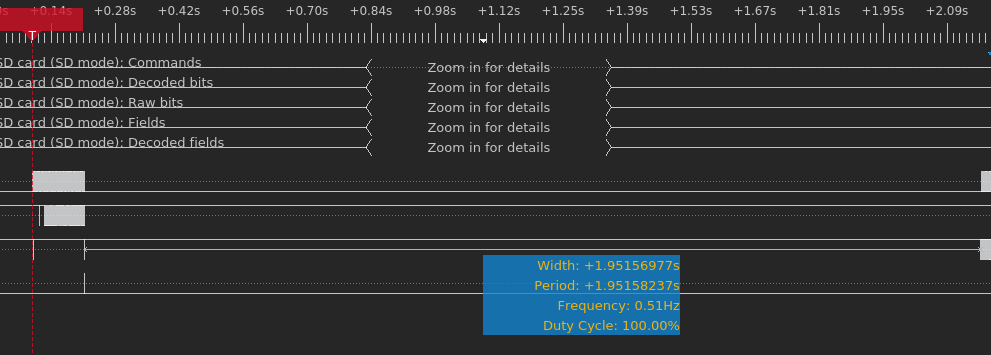 Logic analyzer capture demonstrating this 2s window (first preloader is valid)